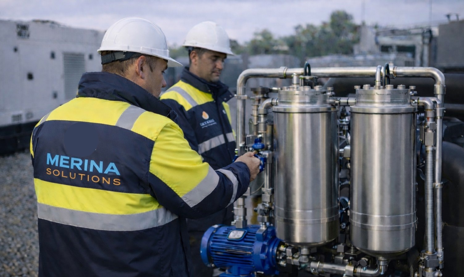 Öljysäiliön kiertohuuhtelu